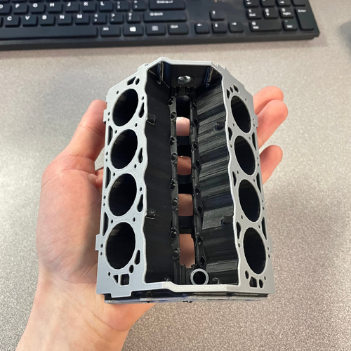 Big Block Chevy Engine Card Holder, Big Block Chevy Engine Parts - Picture 3 of 3