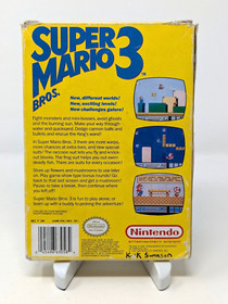 Super Mario Bros. 3 (Nintendo NES, 1990) Left Bros CIB con scatola e manuale testato