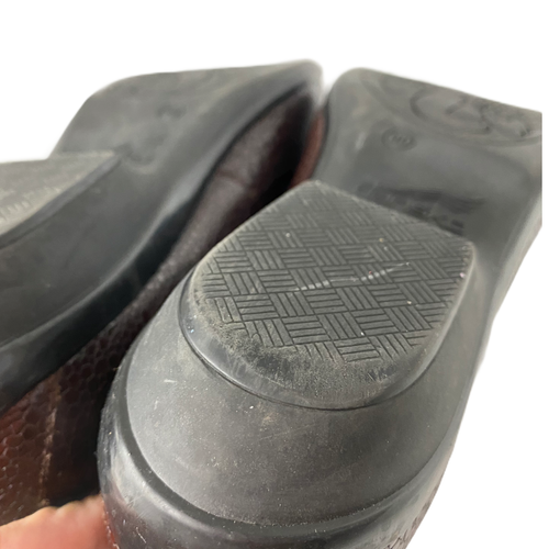 Dansko Olivia Brown Cobblestone Man's Loafer Size EU 38/US 7.5 Textured Leather - Picture 7 of 8