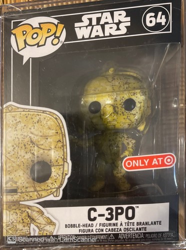 C3PO Futura Funko Pop Star Wars In Hand 