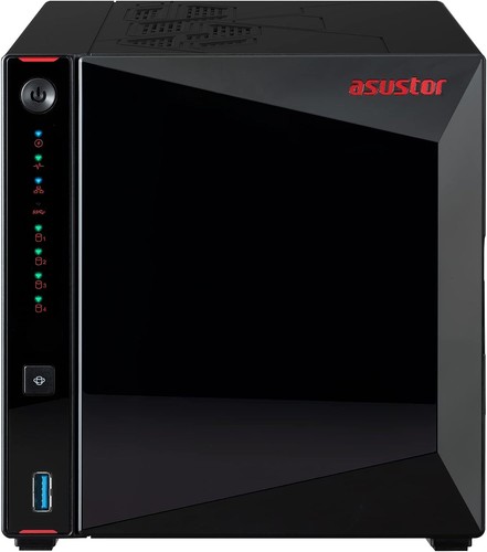 Asustor Nimbustor 4 Gen2 4 Bay NAS Quad-Core 2.0GHz CPU (Diskless) AS5404T - Afbeelding 2 van 5