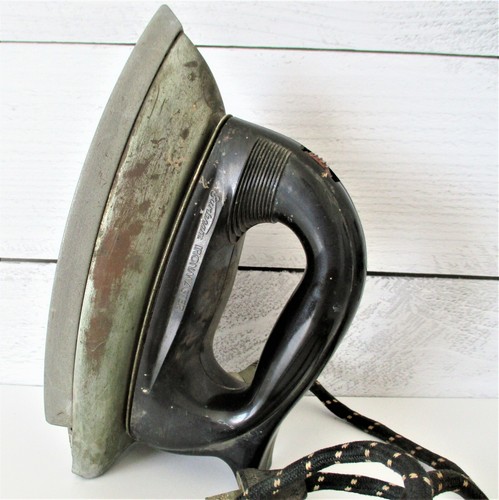 S-2 Sunbeam Ironmaster Original Hierro Vapor o Seco Años 50 Pátina de Hierro - Imagen 1 de 8