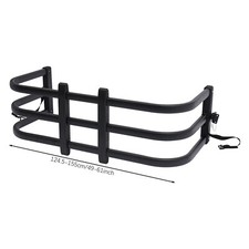Truck Bed Extender 49-61in Adjustable Universal Truck Bed Extender 180° Flip