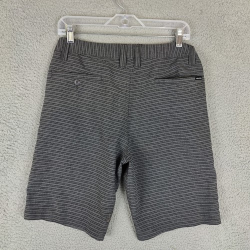 VOLCOM Shorts Mens 30 Grey Surf and Turf 4 Way Stretch Hybrid Shorts 9" Inseam - Picture 9 of 12
