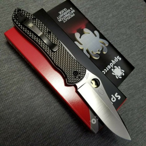 Spyderco Gayle Bradley 2 CPM M4 Blade Carbon Fiber C134CFP2 (Authorized Dealer) - Picture 3 of 6