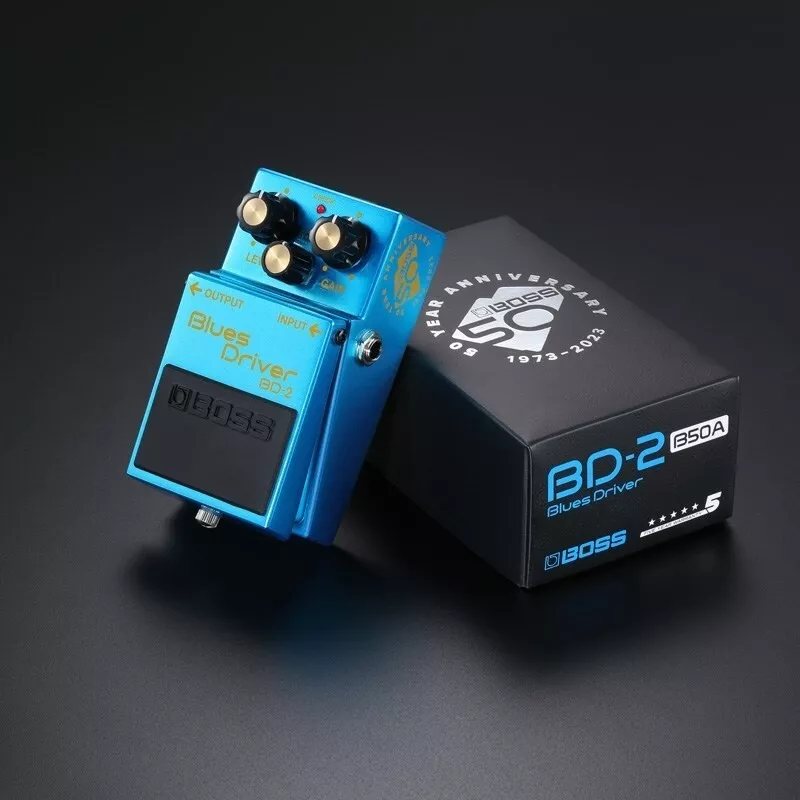 BOSS BD-2-B50A Blues Driver 50th Anniversary Limited of 7,000 