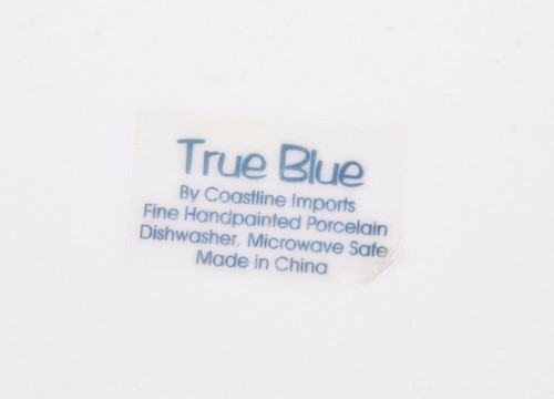Vintage TRUE BLUE Oblong BLUE&WHITE Lidded VEGETABLE / CASSEROLE DISH 10.75"L - Picture 2 of 6