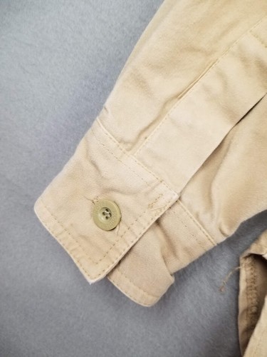 Vtg Royal Robbins Shirt Men S Elbow Patch Khaki Long Sleeve Flap Pockets Outdoor - Picture 9 of 17