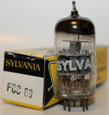 NOS Sylvania PCC88 / 7DJ8 tubes, new in box !!!