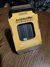 Solar American Farm Works Electric Fence Controller ~ 2 Mile Range 1572528