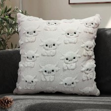 Highland Cow Throw Pillow Covers 18x18 Cute Highland Cattle Pillowcases Soft