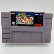 Pocky & Rocky Super Nintendo SNES Authentic Cartridge Only