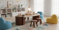 Holz Braun Couchtisch Komfort Elegant Wohnzimmer Neu Elegant Stilvoll