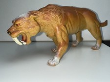 Vintage 1989 Imperial Saber tooth tiger toy