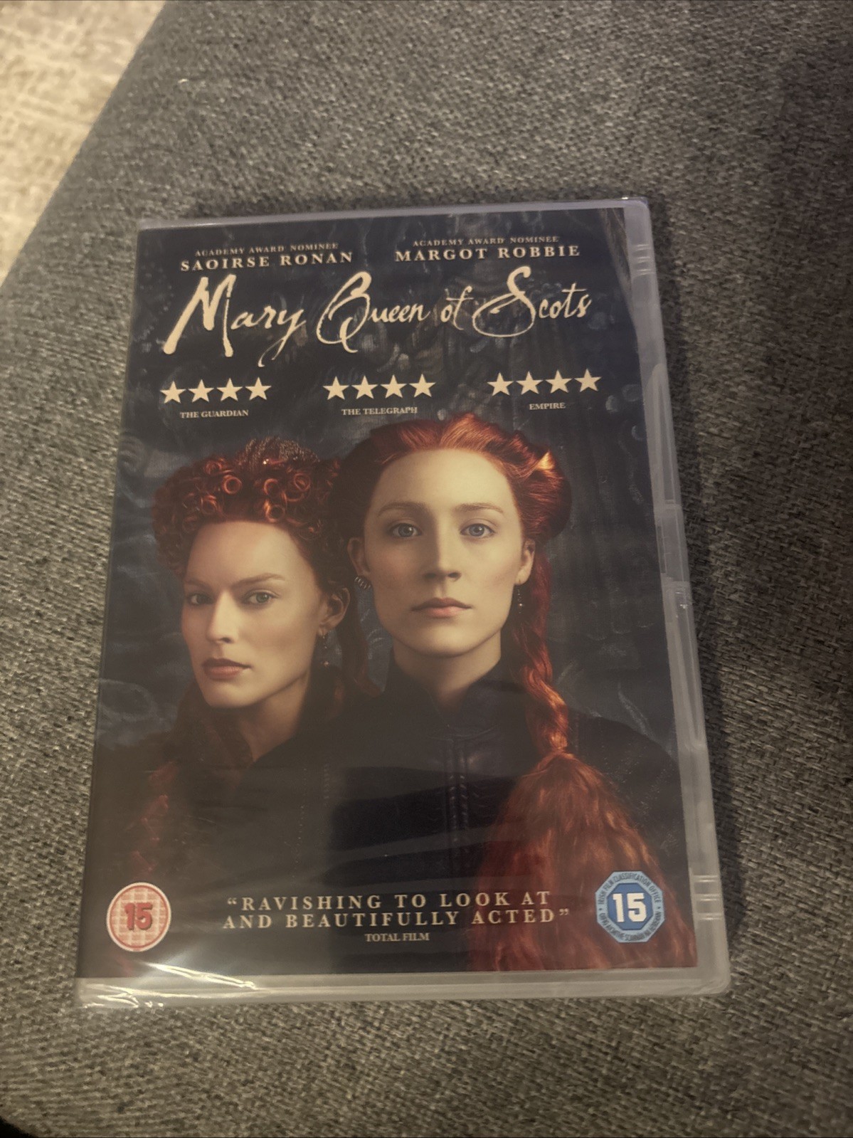 MARY QUEEN OF SCOTS  DVD BRAND NEW SEALED  SAOIRSE RONAN MARGOT ROBBIE - New