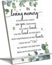Wedding Memorial Acrylic Table Sign