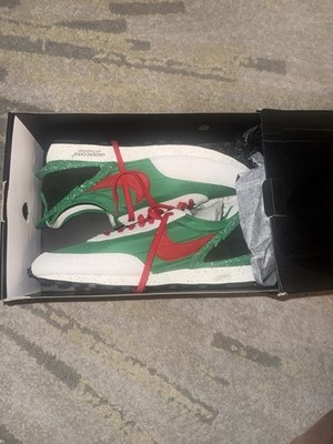 Nike Undercover x Daybreak Lucky Green Low Top Colorblock Sneaker CJ3295-300