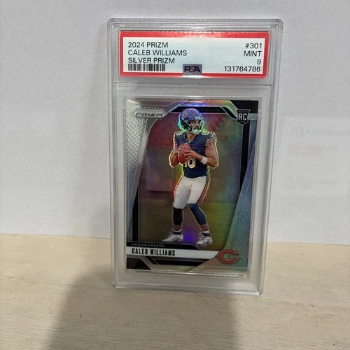 2024 Prizm Caleb Williams Silver Prizm (RC) PSA 9 MINT