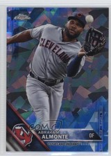 2016 Topps Box Set Chrome Sapphire Edition /250 Abraham Almonte #556 2f4