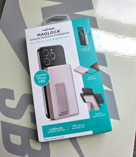myCharge MAGLOCK 6000mAh Magnetic Wireless Power Bank USB-C Qi MagSafe Pink