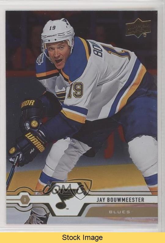 2019-20 Upper Deck Silver Foil Jay Bouwmeester #372 READ 8tn