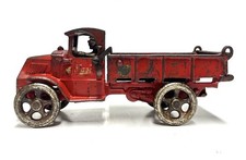 Beautiful Original 1929 Arcade Mack Dump Truck Farm Delivery 8.5  Kenton Hubley