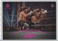 2023 Panini Chronicles WWE Luminance Pink 101/349 Sami Zayn #166 3b8