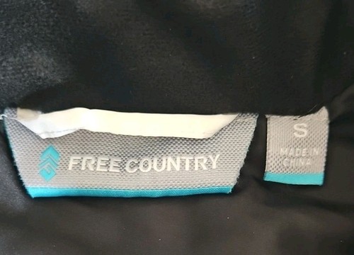 Free Country White Puffer Vest Warm Zip Pockets Insulated Full Zip Women's Small - Picture 9 of 9