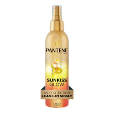 Pantene Sunkiss Glow Multitasking Spray, UV Hair Protection, Repairs Damage, Lea