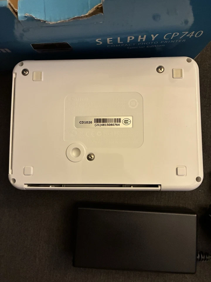 Canon SELPHY CP740 Compact Photo Printer (Box is Damaged See All Photos) - Image 3 of 4