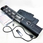 ICQN 2300 W Stand Heizstrahler mit Wasserdicht Schutzhülle, 4 Heizstufen mit
