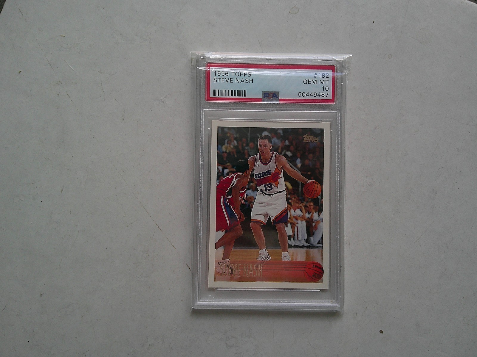 1996 Topps STEVE NASH PSA 10