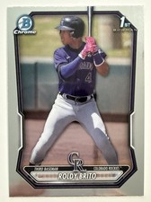 2026 Bowman Chrome Prospects Roldy Brito #BCP-21 Colorado Rockies