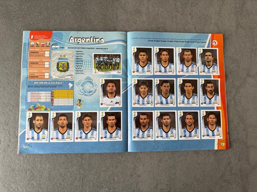 Panini World Cup Brazil Brasil 2014 Completed Sticker Album Complete - Imagen 2 de 5