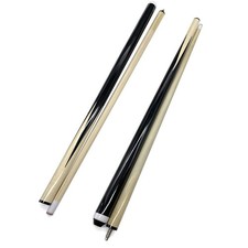 2 Piece Short Wooden Stick Pool Billiard Bridge Stick Billiard House Cue Stic...