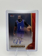 2024-25 Topps Finest #FBA-JH James Harden Flashback Autographs Refractor #/25