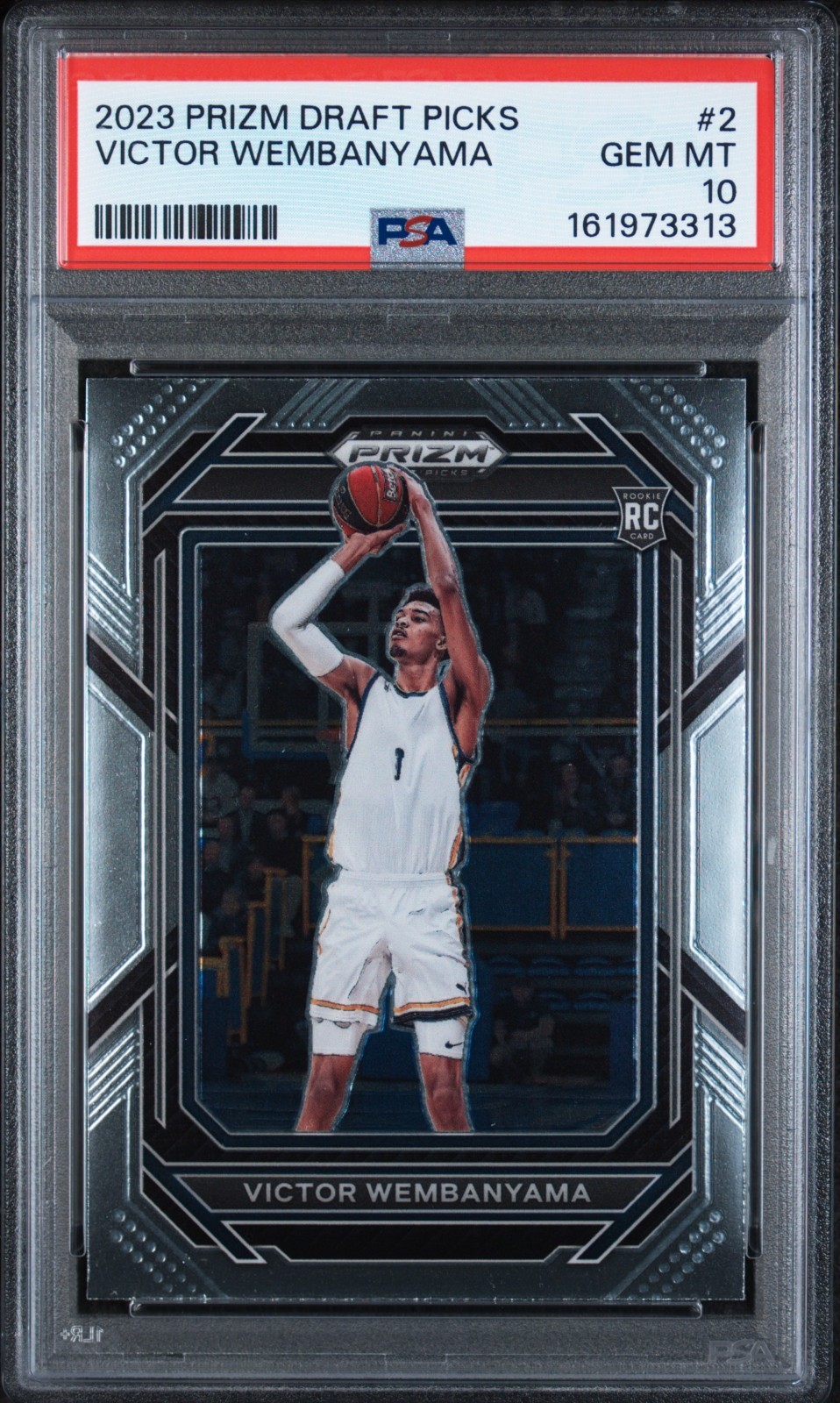 PSA 10 2023 Panini Prizm Victor Wembanyama Rookie Draft Picks #2