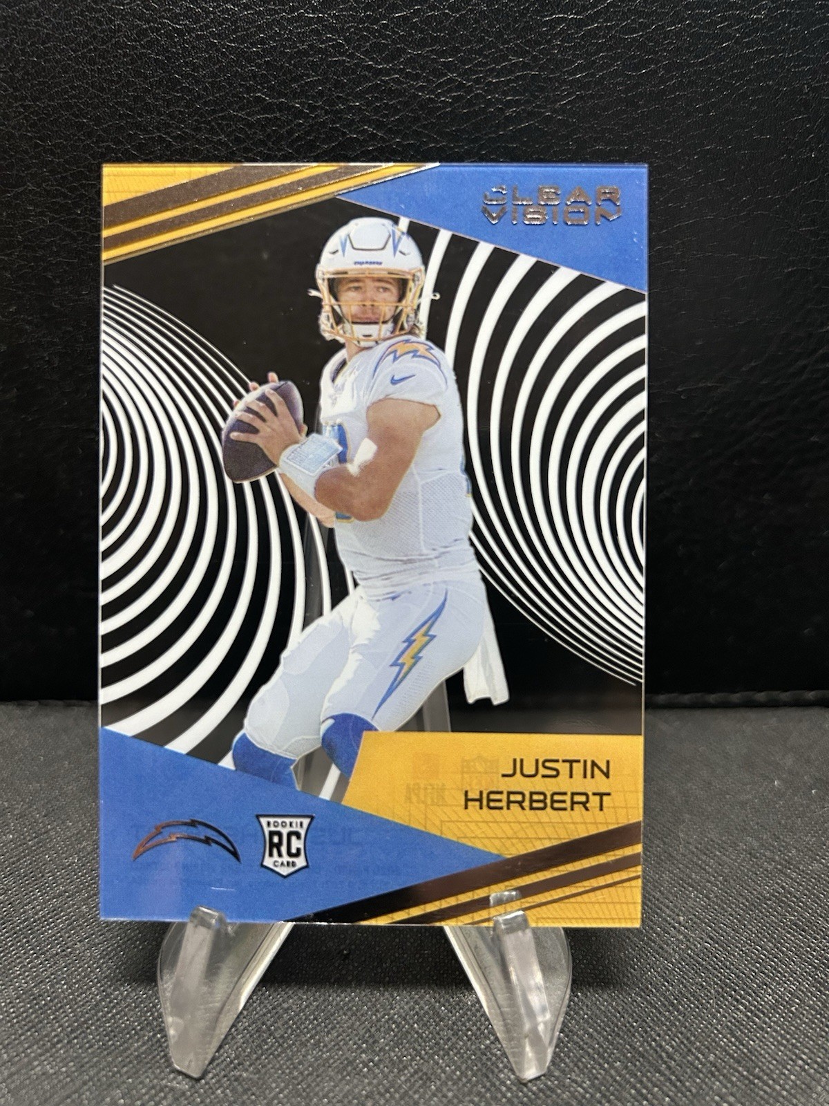 2020 Justin Herbert Panini Chronicles - Clear Vision Rookie #CV-3 - RC