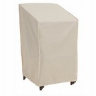 6 Pack - Stacked Chair Cover, Taupe - 07839BBGD