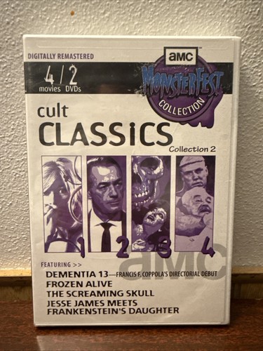AMC Monsterfest Collection: Cult Classics 2 (DVD, 2003) Coppola, Neu & Sealed - Bild 1 von 3