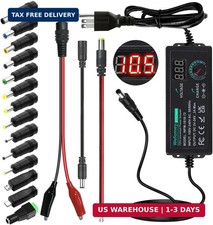 Universal Power Supply 3V 24V 3A 72W Adjustable Variable 3V 5V 6V 9V 12V 15V 18V