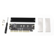 Adapter Converter from PCIe x4 x8 x16 4.0 Gen4 to SSD M.2 NVMe with 960GB SSD