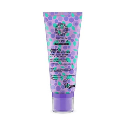   Natura Siberica Natural Anti-OX Wild Blueberry Cream Face Cleanser 100 ml