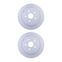 2 Bremsscheiben Voll Ø 55 Mm 10 Mm Hella Passend FüR U.A. Toyota Avensis
