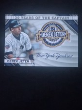 2020 Derek Jeter Topps Update 20 Years of the Captain #20YCC97 Patch Card. Nice!