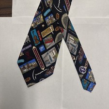 Nicole Miller Football 1997 Neck Tie Pittsburgh Silk Retro Mens 4x58  