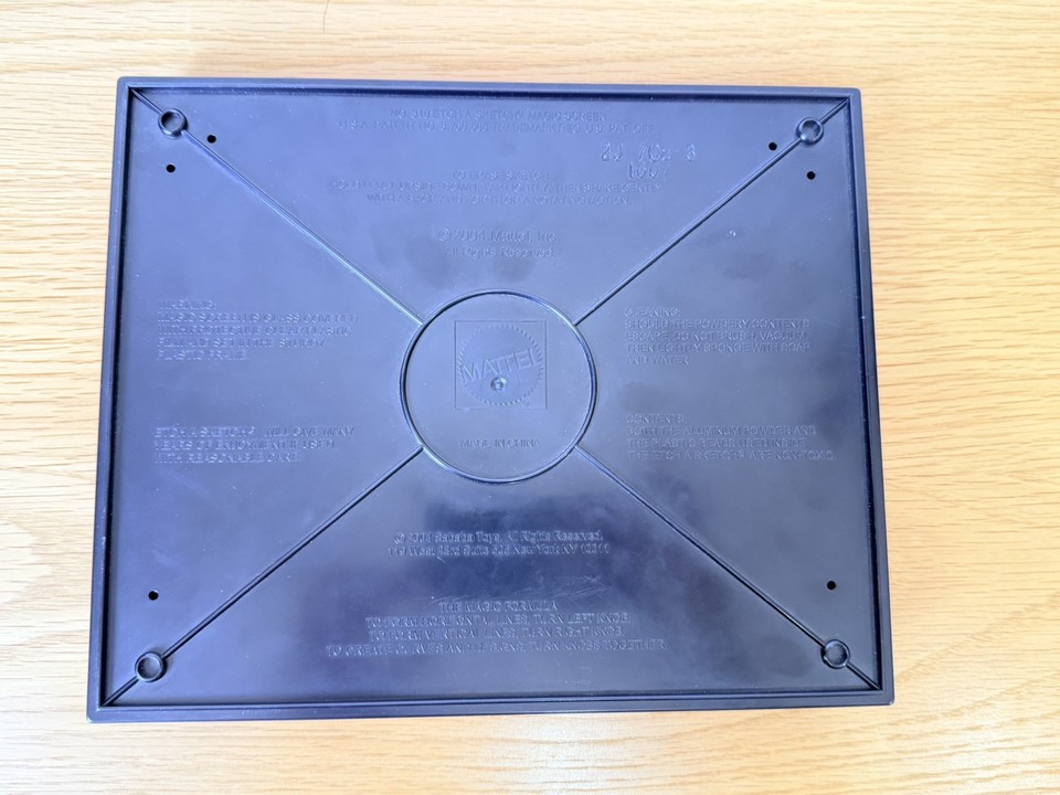 Magic Loading Screen Etch a Sketch Classic 2004 Red Matel Magic Etch A Sketch Screen Vintage ...