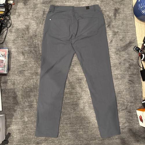 Pantalone uomo Vuori Meta grigio taglia 33 5stile atletico # V430 5 tasche - Foto 11 di 15
