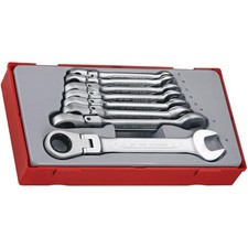 Teng Flexible Ratchet Spanner Set, 8 Piece