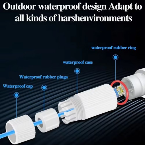 1PC Ip66 Waterproof POE Repeater 100mbps RJ45 Support IEEE802.3af/at DC44-57V - Picture 9 of 15